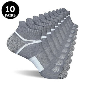 Chaussettes de sport personnalisées respirantes, douces, élégantes, en coton et élasthanne, unisexes, été, avec logo personnalisé - Product Image 2