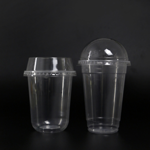 Usine Quang Quan Vente en gros Gobelets en plastique PP transparents jetables Conception à paroi unique Taille 95mm pour boissons froides Smoothies - Product Image 2