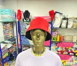 หมวกปีกกว้างสองด้านใช้ได้ทั้งชายและหญิง, หมวกผ้าฝ้ายผ้าไหมพิมพ์ลายโลโก้แบบใส่กลับด้านออกแบบได้ตามที่ต้องการสำหรับตกปลาในฤดูร้อนทุกวันแบบลำลอง - Product Image 2