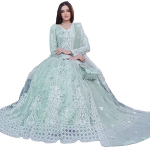 Heavy Designer Party Dress Luxury Suits Original Pakistani <b>Kurta</b> Sets for <b>Women</b> Pakistani Salwar Kameez Readymade Dress - Product Image 1