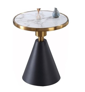 Conception personnalisée Nouvelle fonction Table en marbre Forme ronde Table basse en marbre et meubles de salon pour la décoration - Product Image 4