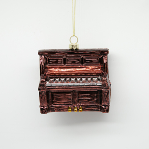 Đồng Hồ Radio Piano Máy Đánh Chữ Cổ Bằng Nhựa Thủy Tinh Đồ Trang Trí Trong Nhà Giáng Sinh Tùy Chỉnh & Trang Trí Cây Nghệ Thuật Trang Trí Thủ Công - Product Image 4