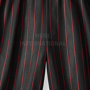 Precio barato al por mayor pantalones cortos de malla de ropa informal pantalones cortos de malla de color sólido para ropa deportiva - Product Image 5