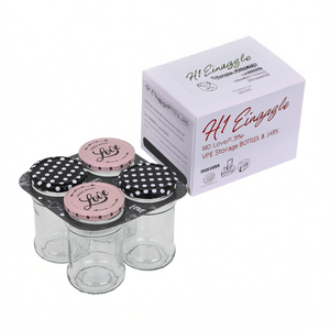 ขวดและโหลเก็บอาหาร HI Einmachgl.315ml MD Love/P.4er-6 VPE - Product Image 2