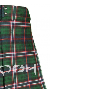 COSH KILTS Kilt à tartan national écossais vente en gros de la meilleure qualité de laine acrylique pour hommes Fournisseur de kilt à tartan écossais du Pakistan - Product Image 4