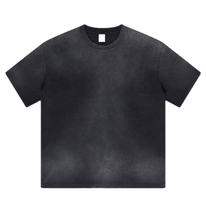 T-shirt pour homme de haute qualité, délavé à l'acide, best-seller, streetwear, tissu 100% coton jersey, t-shirt pour homme, couleur unie, pour adulte, en vente - Product Image 1