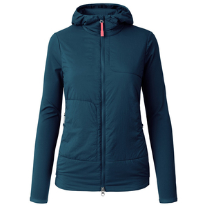 Veste hybride personnalisée à manches en tricot doublée de polaire de canard pour les femmes en plein air randonnée escalade OEM hydrofuge hiver femmes - Product Image 5