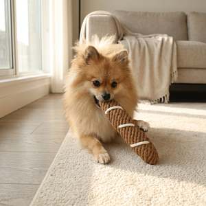 Handcrafted Eco-Friendly for Baguette Pet <b>Toy</b> Stuffed <b>Toy</b> for Puppy and <b>Turtle</b> Packed in Carton - Product Image 2
