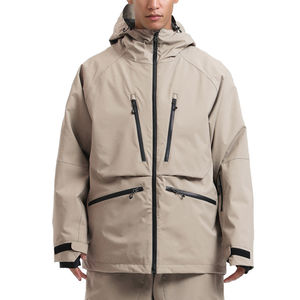 Meilleure qualité Stand Outdoor Hard Shell Jacket Windproof Veste imperméable pour la vente en gros High 2025 Slim Fit - Product Image 6