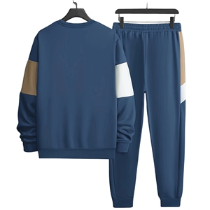 Vêtements de sport décontractés pour hommes sur mesure, imprimés en 3D personnalisés, pantalons de survêtement à manches longues, unis, pour les saisons printemps, automne et hiver - Product Image 2