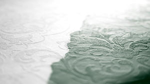 Hecho en Alemania-Rollos de papel pintado recubierto Damasco Papel pintado de vinilo blanco no tejido para pintar-10,05x0,53 M - Product Image 4