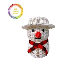 Low-Cost Handwoven Bamboo <b>Christmas</b> <b>Decorations</b> for <b>Sale</b>: Trees, Ornaments, Gift Boxes in Bulk at Wholesale Rates - Product Image 1