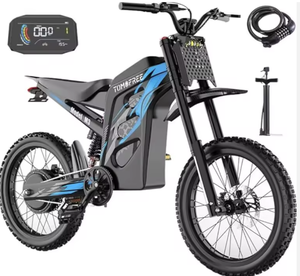 Moto électrique tout-terrain neuve 50 MPH 6500W, batterie amovible 72V 30Ah, moto électrique pour adultes, autonomie maximale 70 miles - Product Image 1