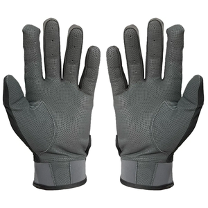 Gants de frappe de baseball en cuir taille adulte, logo personnalisé, respirants, ambidextres, entraînement au softball, gants de sport OEM - Product Image 5