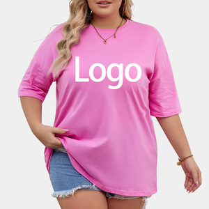 เสื้อคอกลมแขนสั้นสำหรับผู้หญิงเสื้อยืดพิมพ์โลโก้ตามสั่ง - Product Image 5