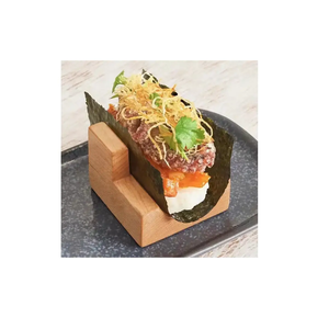 Top tendance en bois 6 porte-tacos support le plus exigeant support de taco à coque souple et dure pour la fête et la maison en profitant du support de support - Product Image 5