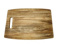 Modern luxe acacia houten snijplank voor fruit en groenten, milieuvriendelijk, duurzaam, vaatwasserbestendig, stijlvol design.