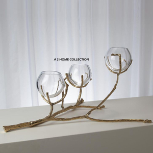 Handcrafted Artisan Royal Style Amazing Candle Holder Best Quality Hot Selling 5 Arms Nature-Inspired Home & <b>Table</b> <b>Decor</b> - Product Image 2