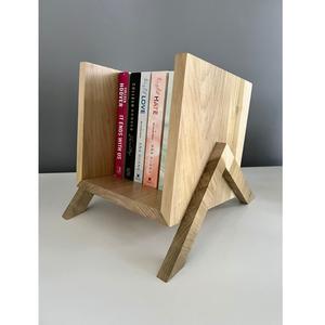 Soporte de libro de madera hecho a mano con incrustaciones de ágata elegante - Product Image 4