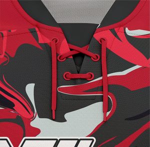 OEM personalizado 2025 de alta calidad de poliéster de hockey sobre hielo Jersey ropa deportiva para adultos al por mayor - Product Image 4