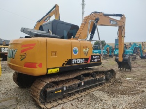 Hot Sale Used Sany SY135C Hydraulic Excavator Superior Performance Few Hours Used with Core Motor <b>Gear</b> & Bearing Components - Product Image 4