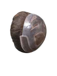 Bangladesh Taz Men's Remy <b>Hair</b> <b>Wig</b> Alibaba High Quality Indian <b>Hair</b> Toupee Natural Wave Soft High Quality <b>Human</b> <b>Hair</b> Product - Product Image 4