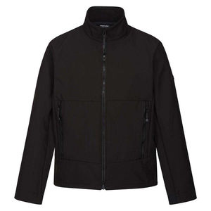 Chaqueta Softshell de Estilo Único para Hombre, Novedad de 2025, al por Mayor, Impermeable, Cortavientos, con Tela de Lona, Tinte Liso - Product Image 3