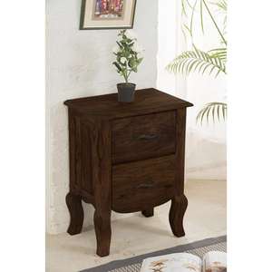 Tania Grand Elegant Solid Wood Bedside Table Furniture for Bedroom <b>Sets</b> - Product Image 6