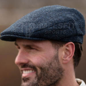 Chapeaux plats en coton/laine personnalisés de haute qualité pour une utilisation décontractée en extérieur et en voyage, design unique, unisexe, sur commande - Product Image 5