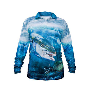 Polos de pesca transpirables con tela suave de secado rápido y Pesca - Product Image 4