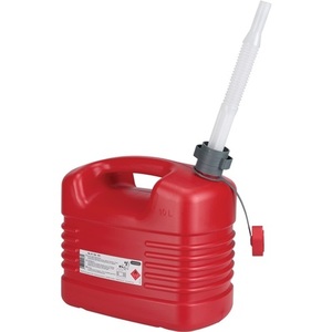 Bidon de carburant PRESSOL 10L rouge en HDPE, dimensions L329xW195xH319mm - Product Image 1