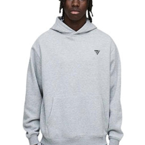 <b>Oversized</b> Fleece Tracksuit Set Unisex tracksuit and Drawstring <b>Sweatpants</b> in Solid Light Color for Casual Streetwear - Product Image 2