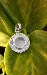 Base Redonda de Plata de Ley 925 de 10 mm para Guardar Recuerdos, para Fabricación de Joyería, 2026 - Product Image 5