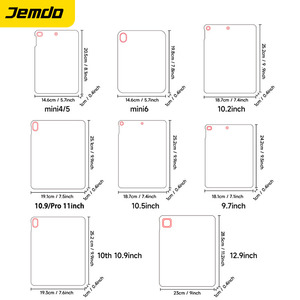 Vỏ bảo vệ khe cắm bút ma phong cách hoạt hình Jemdo Chất liệu cao su TPU Mini6 11 inch, thích hợp cho iPad Air 10 - Product Image 6