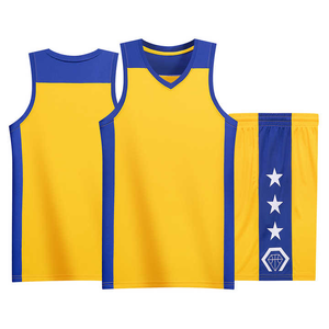 Pakistan Made Men's Basketball Uniform XL Size Reversible Jersey with Customized Logo New <b>Model</b> Basketball Clothes - Product Image 4