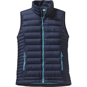 Vestes sans manches chaudes et lourdes en polyester avec logo personnalisé pour hommes Gilet d'hiver pour hommes en tissu brillant pour hommes - Product Image 4