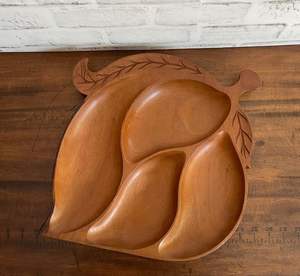 Assiette et bol en bois faits à la main de meilleure qualité Hôtel Ware Restaurant Assiette et plateau en bois naturel Fourniture en gros - Product Image 2