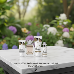 Coffret cadeau de parfum Montana 100 ml avec gel laitier Montana, chaque flacon de 100 ml - Product Image 3