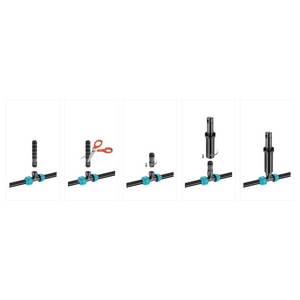 Claber RAINJET 90722 Arroseurs souterrains à raccord fileté 3/4"-3/4"M Connecteurs d'eau de jardin - Product Image 2