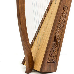 Arpa irlandesa tradicional hecha a mano, arpa irlandesa de madera de alta calidad para músicos y coleccionistas - Product Image 2