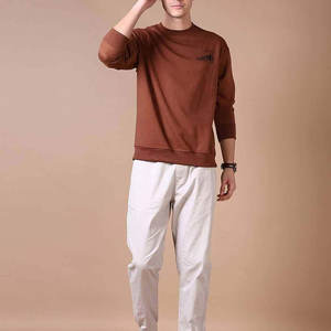 Sweat-shirts personnalisés avec logo personnalisé, sweat-shirts pour hommes bon marché, sweat-shirts unis, sweat-shirts à col rond - Product Image 3