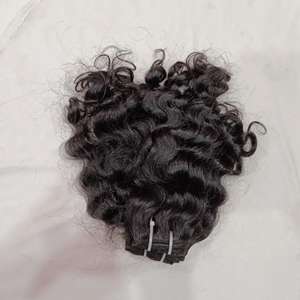 Vente chaude Naturel Bouclés 100% Original Indien Remy En Vrac De Cheveux Humains Non Transformés Vierge Cheveux Crus Distributeurs en Inde - Product Image 5