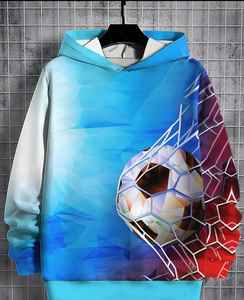 Sweat à capuche pour homme de qualité supérieure, ultra confortable et douillet, 100% coton, brodé, uni, teinture unie avec impression numérique pour l'hiver - Product Image 1