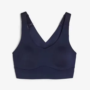 Nhãn hiệu riêng tập thể dục mặc áo ngực tùy chỉnh thực hiện thở đẩy lên phụ nữ yoga Áo ngực thể thao sản xuất tại Pakistan