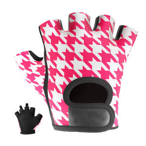 Venta al por mayor de nuevo diseño de medio Dedo de neopreno guantes de levantamiento de pesas guantes de entrenamiento - Product Image 1