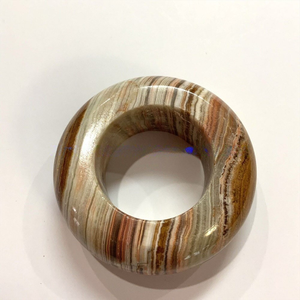 Porte-serviettes personnalisé en onyx vert poli, support multi-serviettes, décoration de table élégante, accessoires de salle à manger de luxe, idée cadeau - Product Image 1