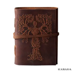 Árbol DE LA VIDA Madre Tierra Cuero en relieve Tapa dura Alfombra de algodón antigua personalizada Libro blanco Diario de viaje, El mejor regalo - Product Image 2