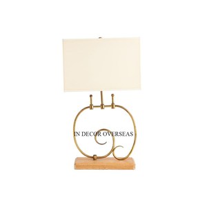 Newly Arrival Multicolor Base Stand And Gold Plated Top Elegant Look Home And Hotel Living Room Decorative Luxury Lamp Supplies - Product Image 4