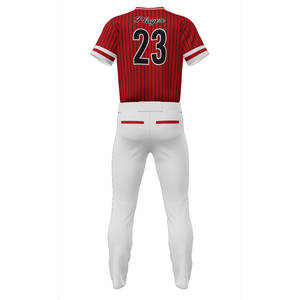 Uniformes de Béisbol Transpirables con Logotipo Personalizado al por Mayor, Tallas Grandes, 100% Poliéster, Secado Rápido, Diseño Profesional Ligero - Product Image 6