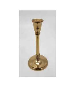 New Arrival Gold Colour Aluminum Home Decorative Candle Stand T <b>Lite</b> Holder Brass Finishing Handmade Customized - Product Image 6